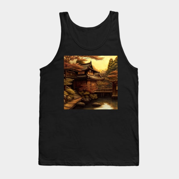 Asian Art Series Tank Top by VISIONARTIST